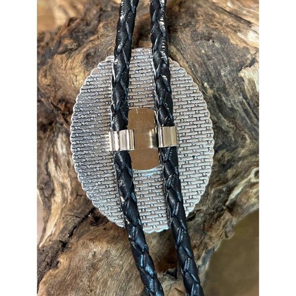 Chief Horse Southwestern Lariat Indian chief headdress Bolo Tie Western necklace - Picture 4 of 9